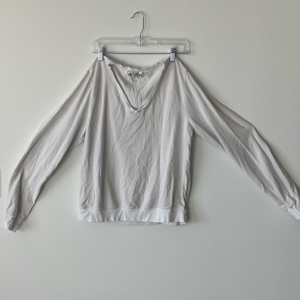 Wildfox White Sweatshirt
